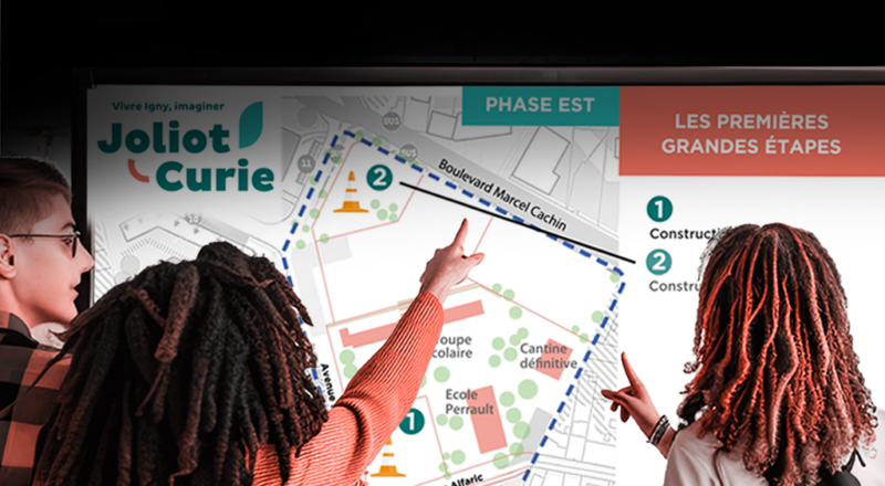 Christine Boisse graphiste à Paris video explicative Igny pour Eiffage